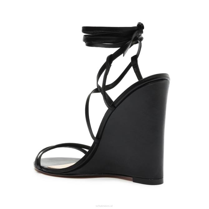 bei Schutz Deonne lässige Sandale aus Nappaleder Schwarz D60T471