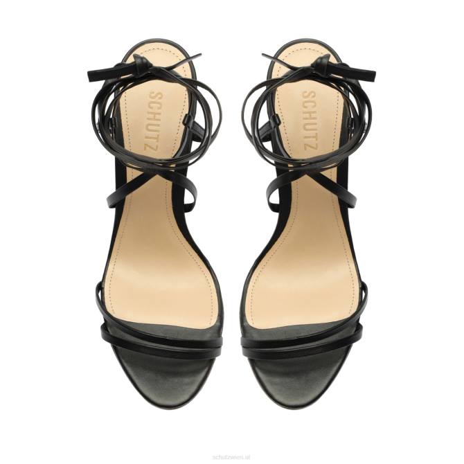 bei Schutz Deonne lässige Sandale aus Nappaleder Schwarz D60T471
