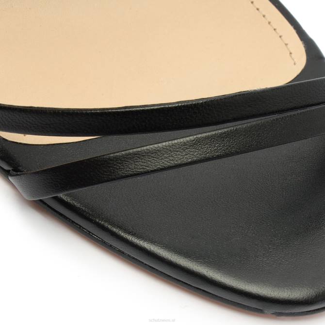 bei Schutz Deonne lässige Sandale aus Nappaleder Schwarz D60T471