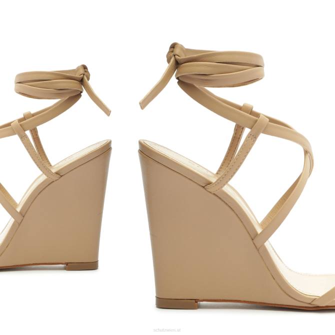 bei Schutz Deonne lässige Sandale aus Nappaleder echtes Beige D60T480