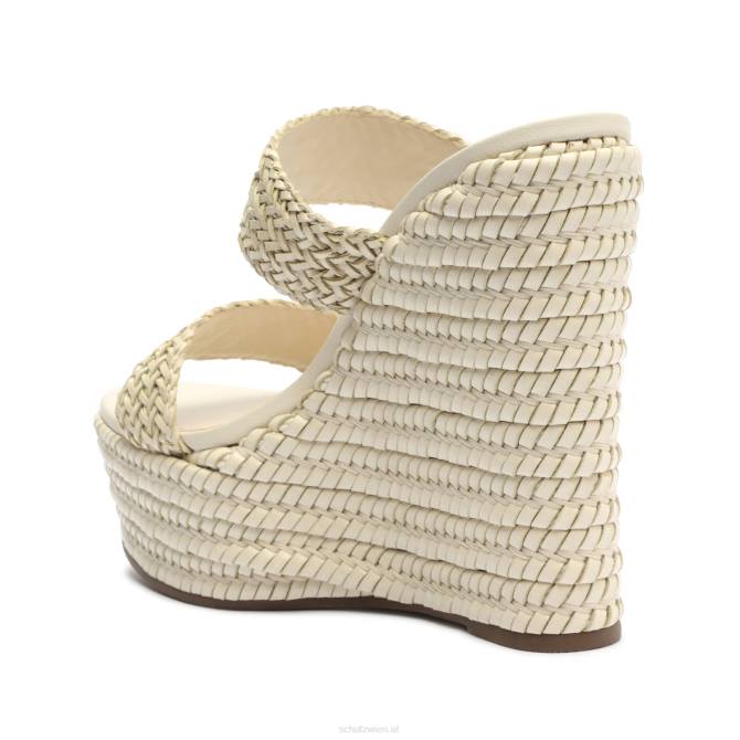 bei Schutz Malini-Sandale aus Nappaleder Perle D60T460