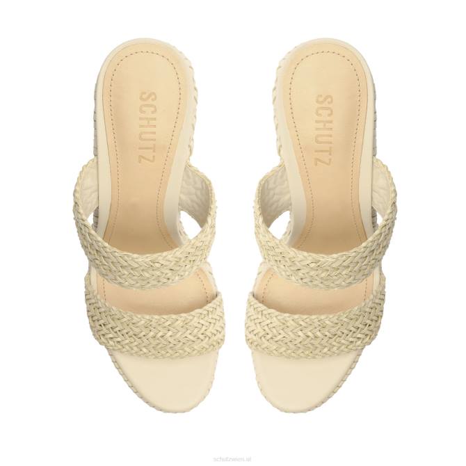 bei Schutz Malini-Sandale aus Nappaleder Perle D60T460