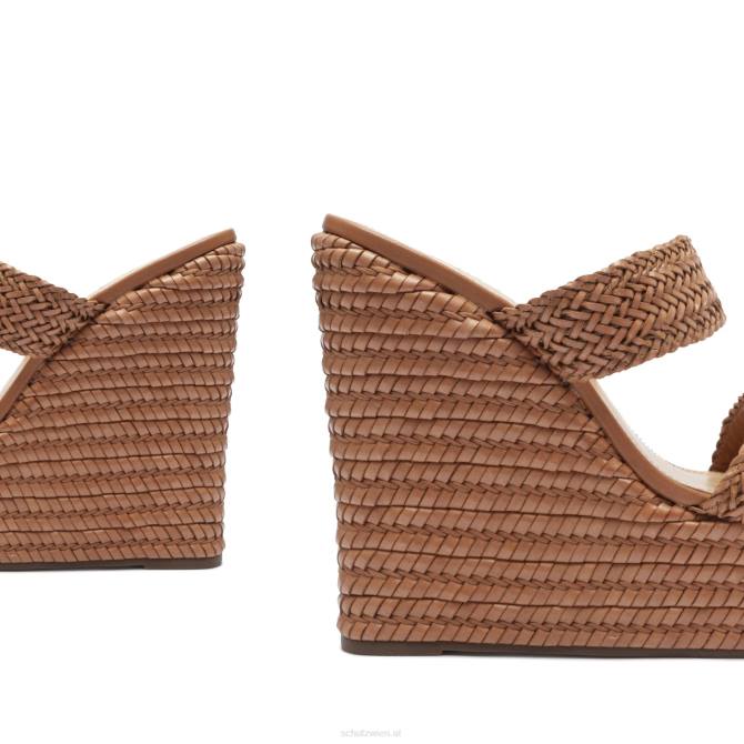 bei Schutz Malini-Sandale aus Nappaleder braun D60T461