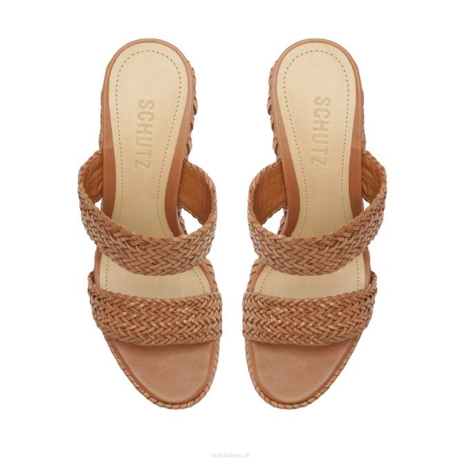 bei Schutz Malini-Sandale aus Nappaleder braun D60T461