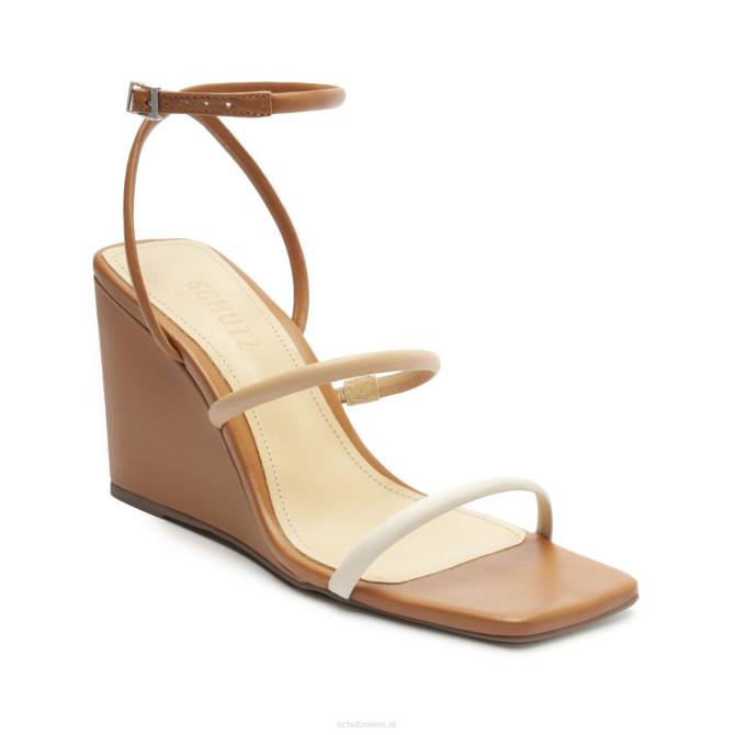 bei Schutz Nylla lässige Sandale aus Nappaleder helle Perle D60T468