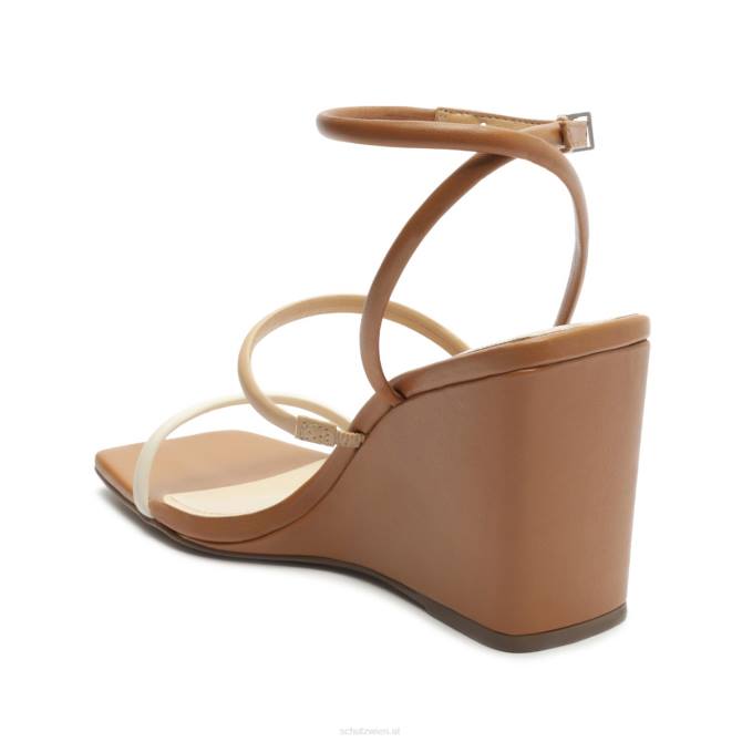 bei Schutz Nylla lässige Sandale aus Nappaleder helle Perle D60T468