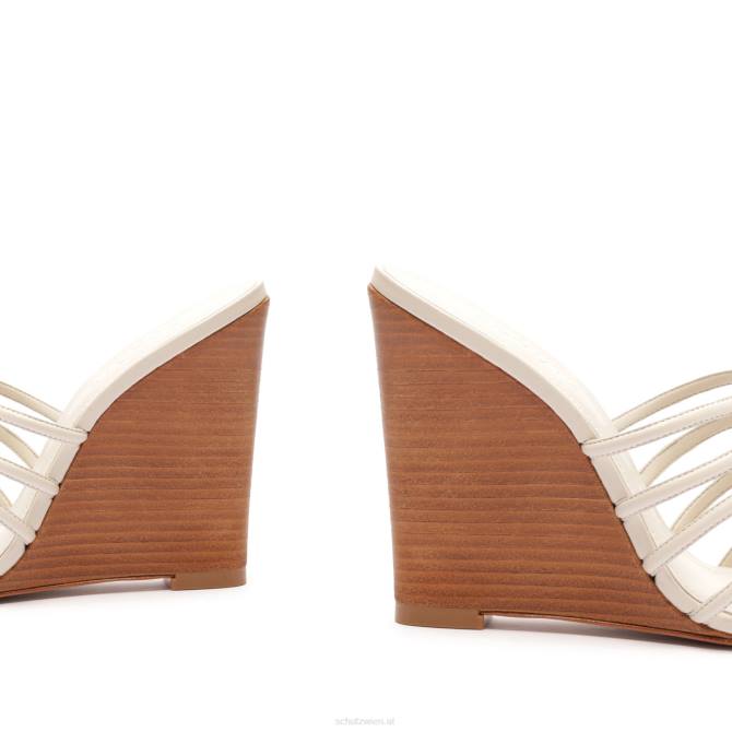 bei Schutz Octavia-Sandale aus Kalbsleder Perle D60T484