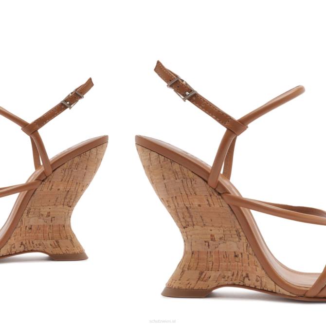 bei Schutz Sandale aus Daryl-Nappaleder Honigpfirsich D60T455