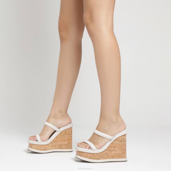 bei Schutz Ully Casual Sandale aus Nappaleder Perle D60T464