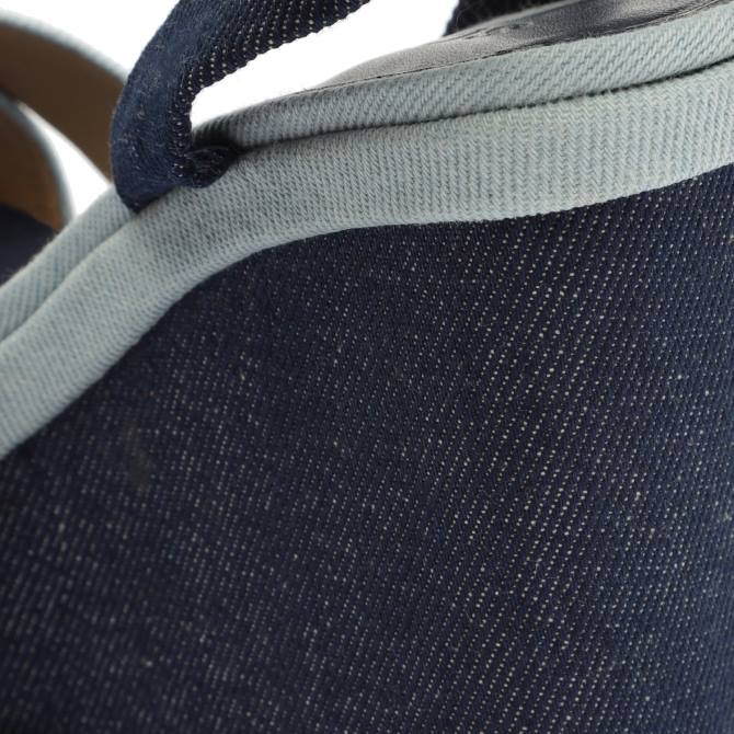 bei Schutz Vitoria Denim-Sandale Blau D60T477