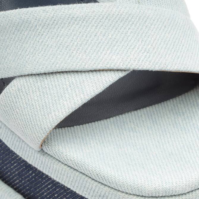 bei Schutz Vitoria Denim-Sandale Blau D60T477