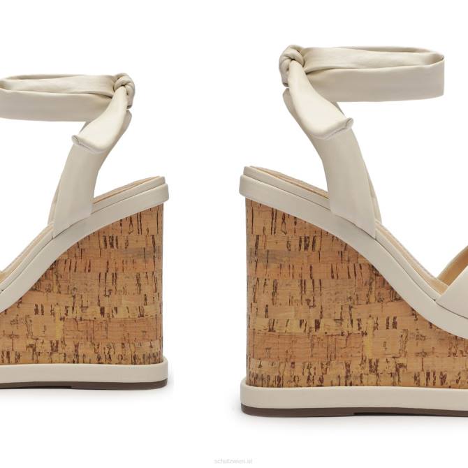 bei Schutz Vitoria-Ledersandale Perle D60T478