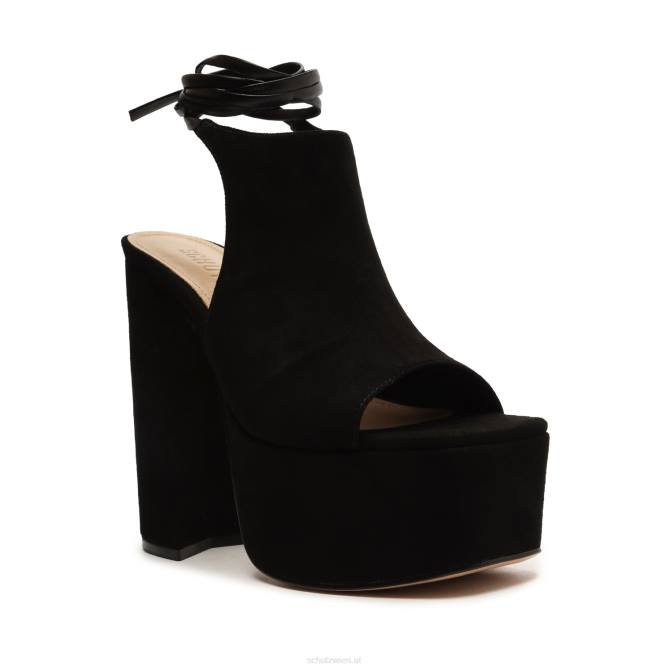 bei Schutz Blakely-Wildledersandale Schwarz D60T666