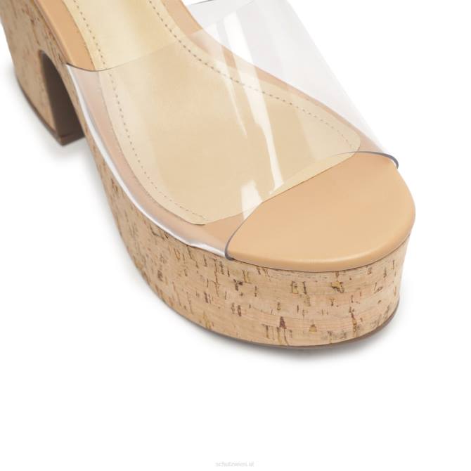 bei Schutz Dalle Vinyl-Sandale aus Vinyl mit Ausschnitt klar D60T628