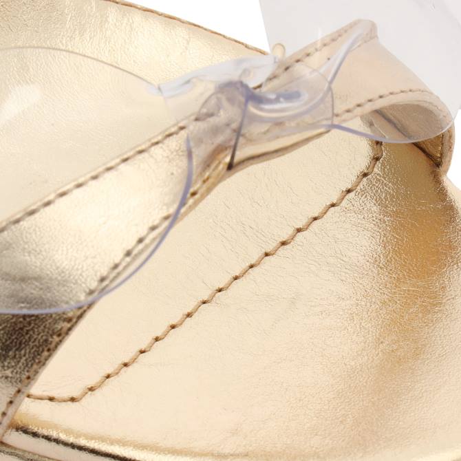 bei Schutz Elyda Plateausandale Gold D60T656