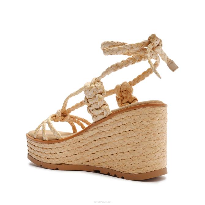 bei Schutz Geissa-Seilsandale hell beige D60T678