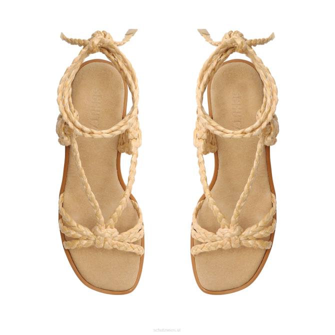 bei Schutz Geissa-Seilsandale hell beige D60T678