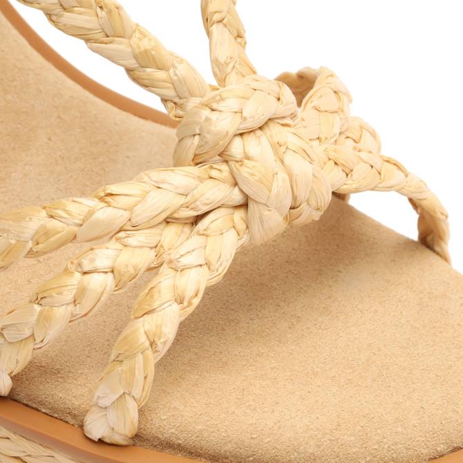 bei Schutz Geissa-Seilsandale hell beige D60T678