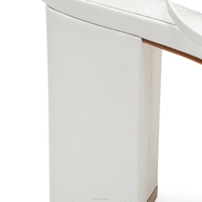 bei Schutz Glenna-Plateausandale aus Leder Weiss D60T661