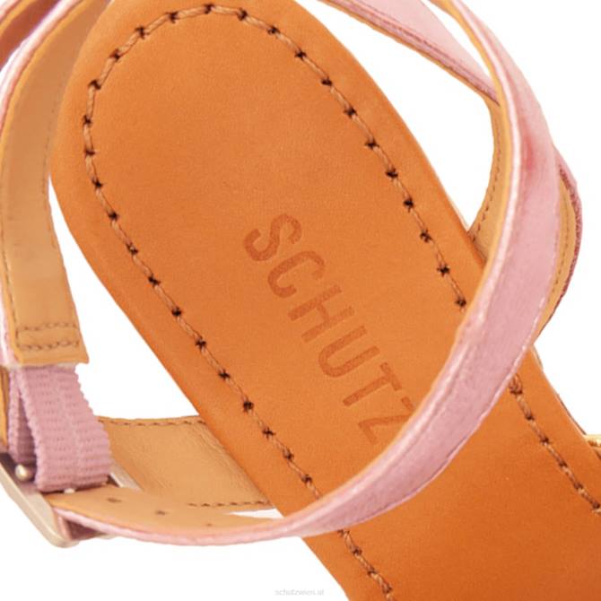 bei Schutz Imani-Sandale aus Metallic-Leder Gold D60T632