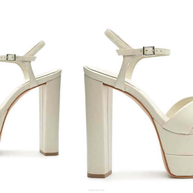 bei Schutz Keefa hohe Sandale aus Nappaleder Perle D60T645