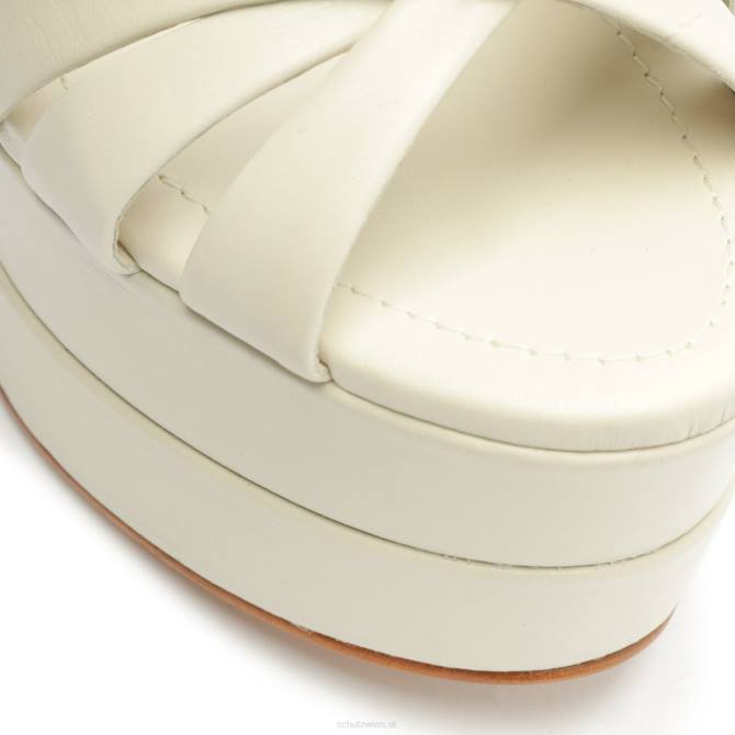 bei Schutz Keefa hohe Sandale aus Nappaleder Perle D60T645