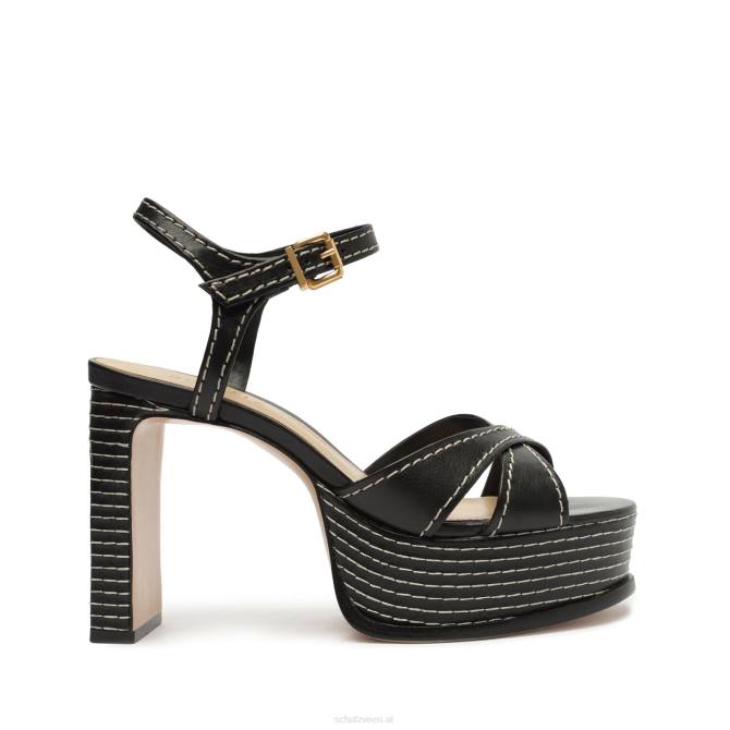 bei Schutz Keefa lässige Sandale Schwarz D60T652