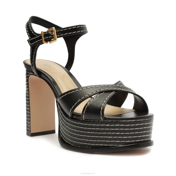 bei Schutz Keefa lässige Sandale Schwarz D60T652