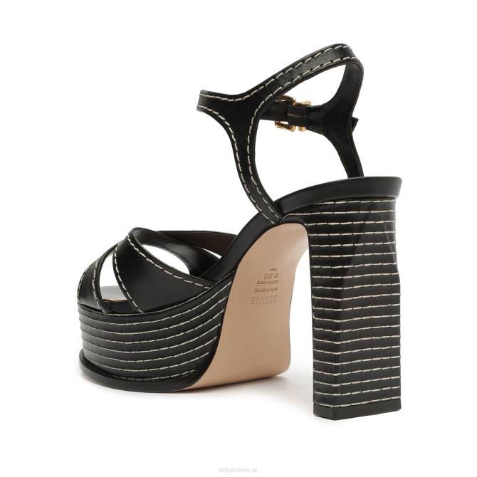 bei Schutz Keefa lässige Sandale Schwarz D60T652