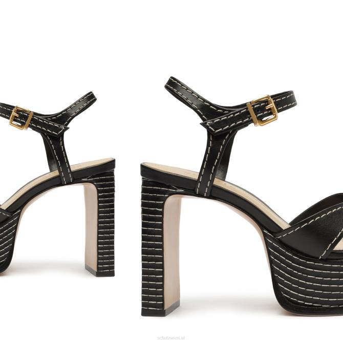 bei Schutz Keefa lässige Sandale Schwarz D60T652