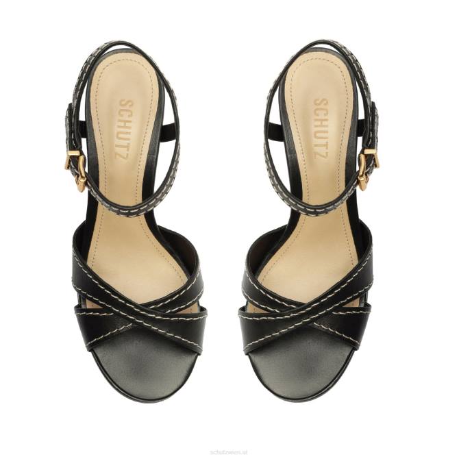 bei Schutz Keefa lässige Sandale Schwarz D60T652