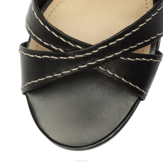 bei Schutz Keefa lässige Sandale Schwarz D60T652