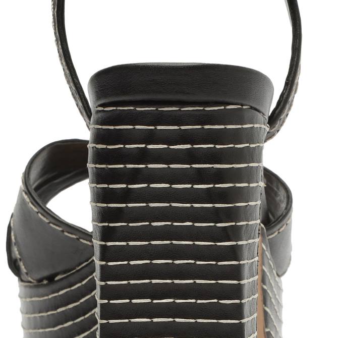 bei Schutz Keefa lässige Sandale Schwarz D60T652