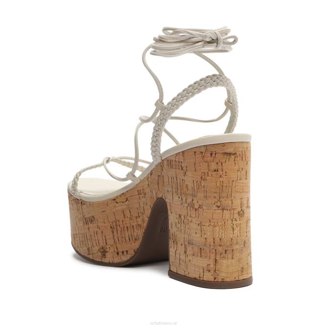 bei Schutz Maxima Ledersandale mit Ausschnitt Perle D60T683