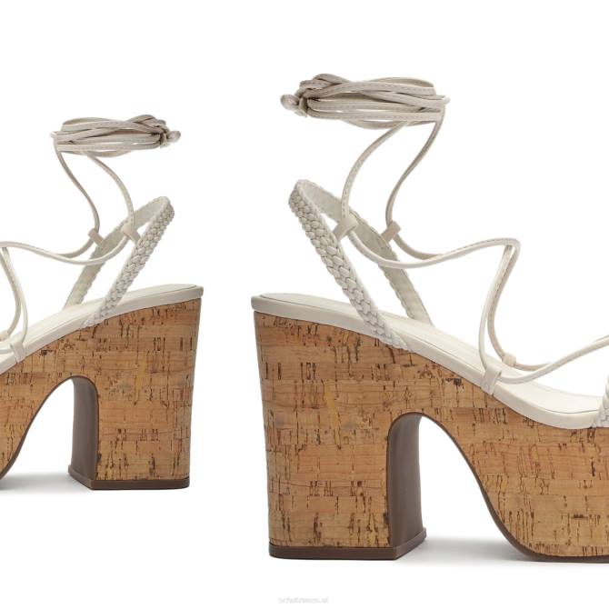 bei Schutz Maxima Ledersandale mit Ausschnitt Perle D60T683