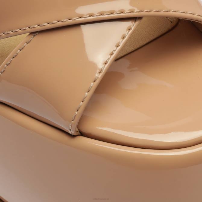 bei Schutz Pattie-Sandale aus Lackleder neuer Pfirsich D60T669