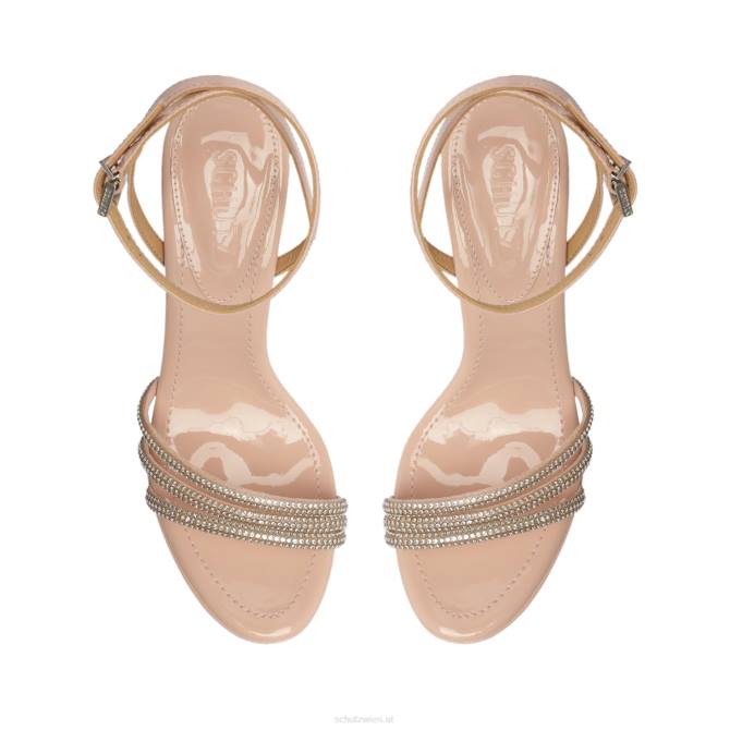 bei Schutz Piper-Sandale aus Synthetiklack süße Rose D60T665