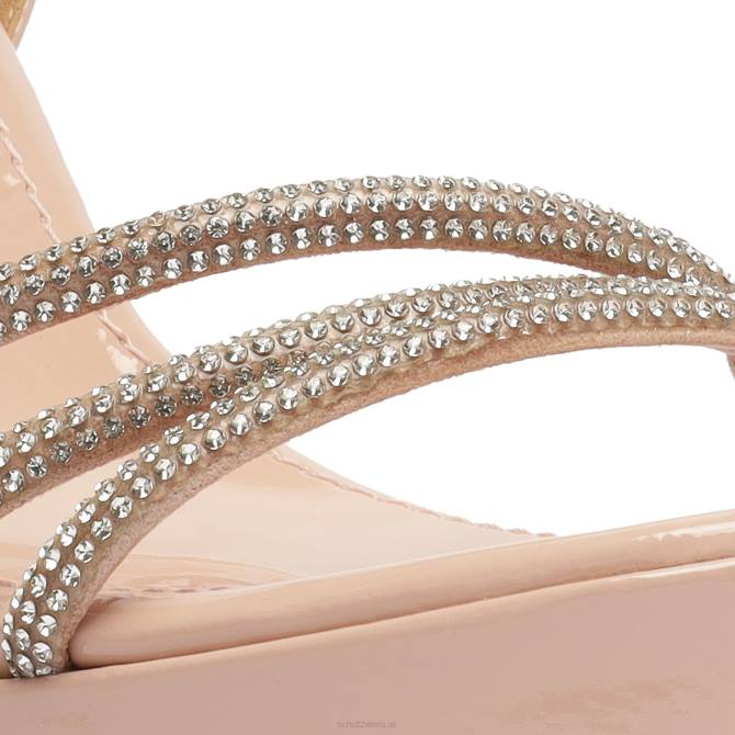 bei Schutz Piper-Sandale aus Synthetiklack süße Rose D60T665