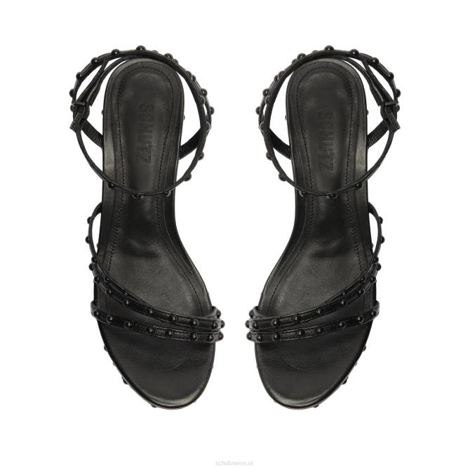 bei Schutz Sandale „Anne“ aus Nappaleder Schwarz D60T677