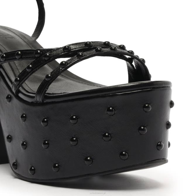 bei Schutz Sandale „Anne“ aus Nappaleder Schwarz D60T677