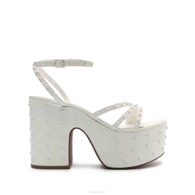 bei Schutz Sandale „Anne“ aus Nappaleder Weiss D60T675