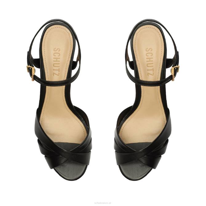 bei Schutz Sandale aus Nappaleder von Keefa Schwarz D60T642