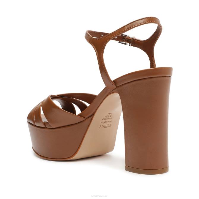 bei Schutz Sandale aus Nappaleder von Keefa neues Holz D60T681