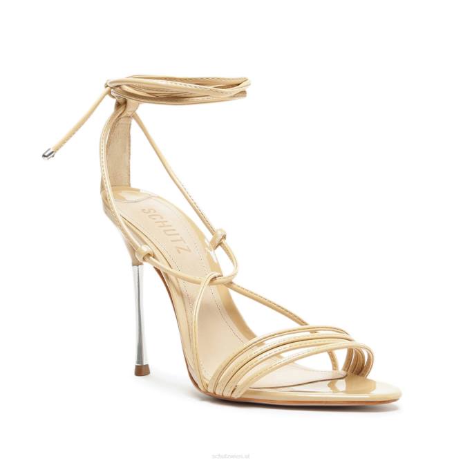 bei Schutz Adeline Lacksandale hell beige D60T405