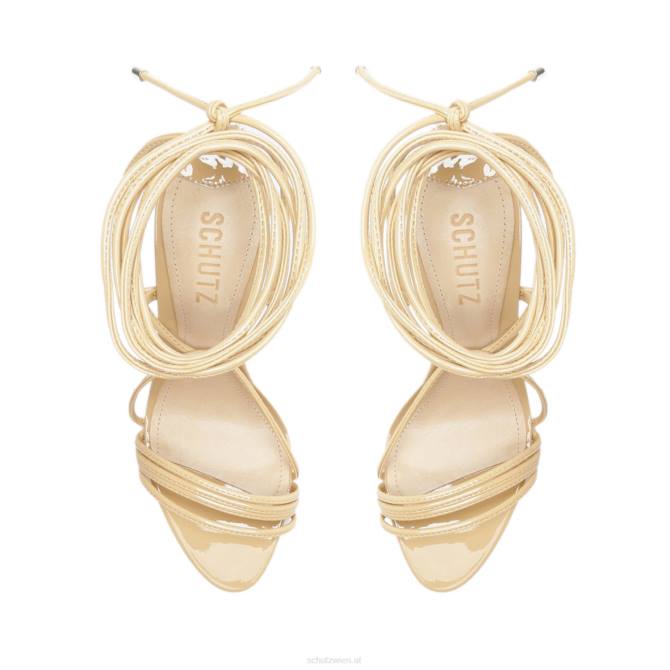 bei Schutz Adeline Lacksandale hell beige D60T405