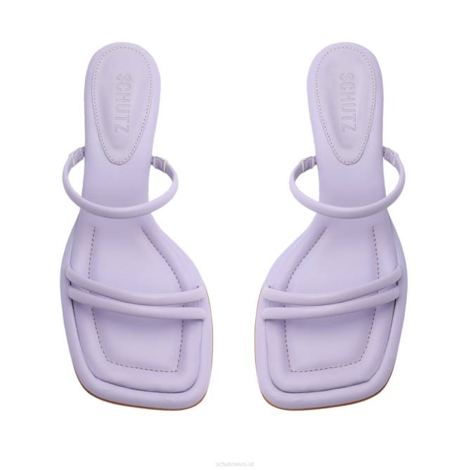 bei Schutz Agatha mittlere Sandale rauchige Traube D60T396