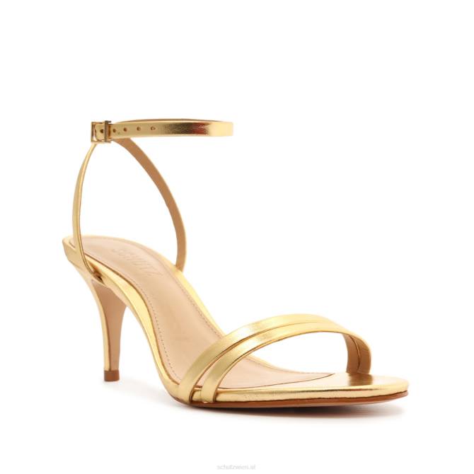 bei Schutz Altina Mid Metallic-Ledersandale Gold D60T447