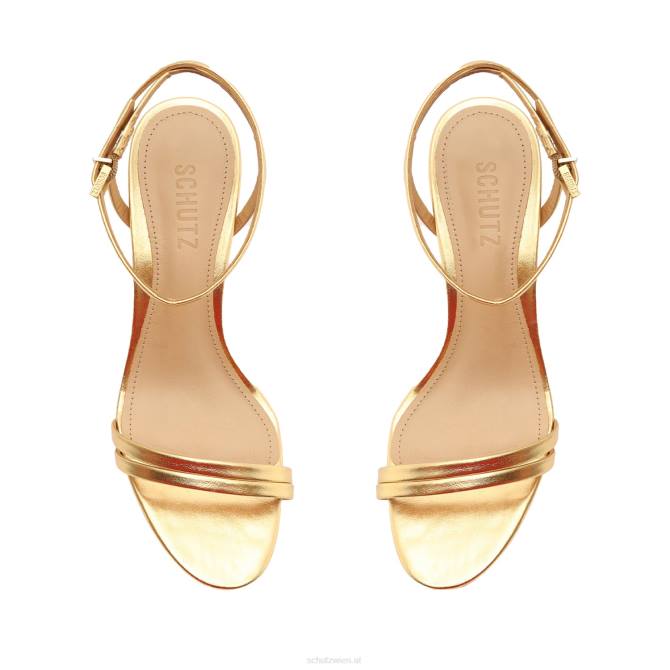 bei Schutz Altina Mid Metallic-Ledersandale Gold D60T447
