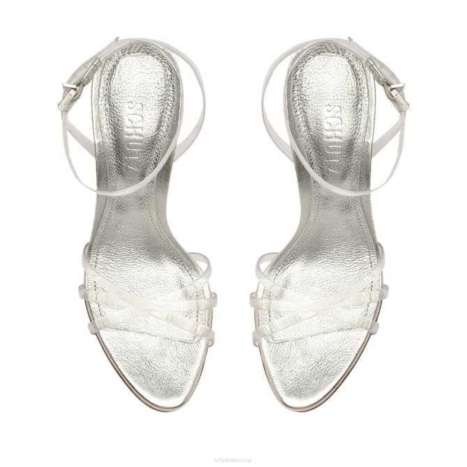 bei Schutz Amelia-Ledersandale Silber D60T225