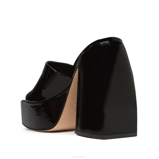 bei Schutz Aretha-Lacksandale Schwarz D60T129